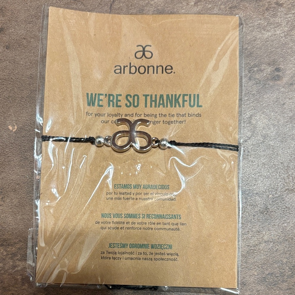 Arbonne bracelet